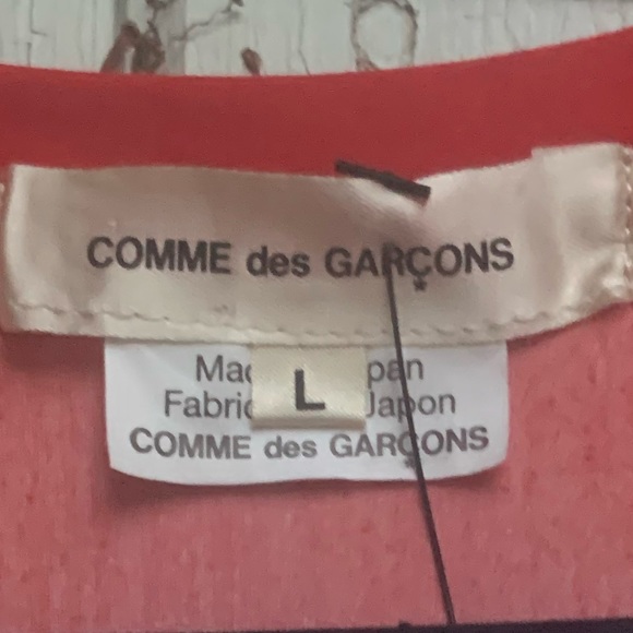 Comme Des Garçon Signature Eyeprint Bodysuit L Top Shirt - Picture 14 of 15